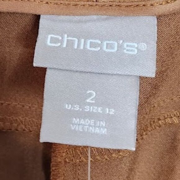Chico's Woman's Ankle Pant Size 2 (US 12) NWT - Picture 4 of 5